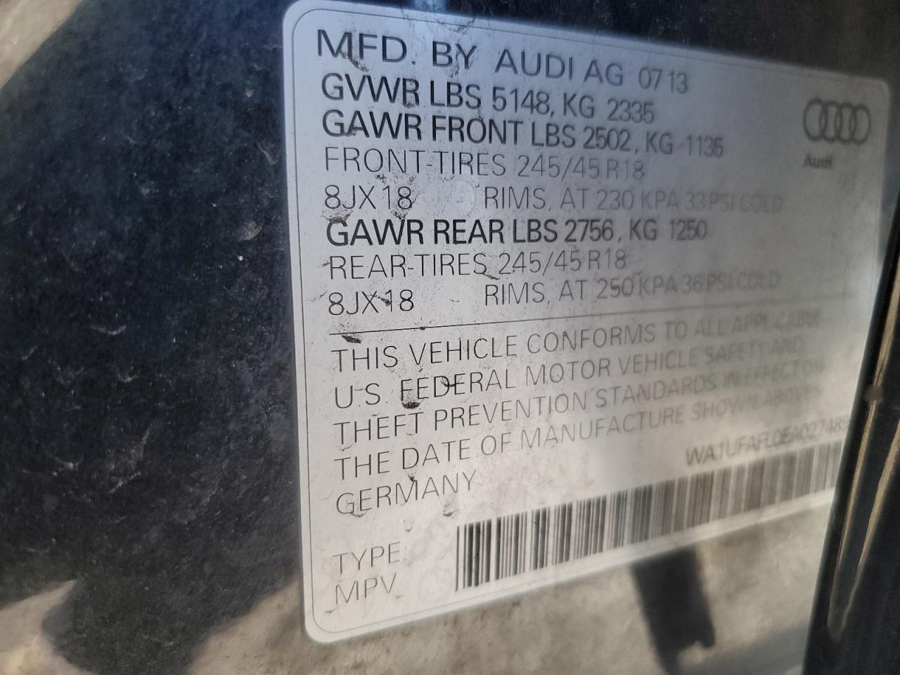 AUDI A4 ALLROAD PREMIUM PLUS