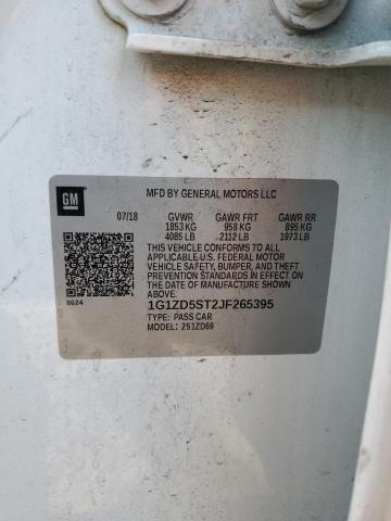 2018 CHEVROLET MALIBU LT #3282507879