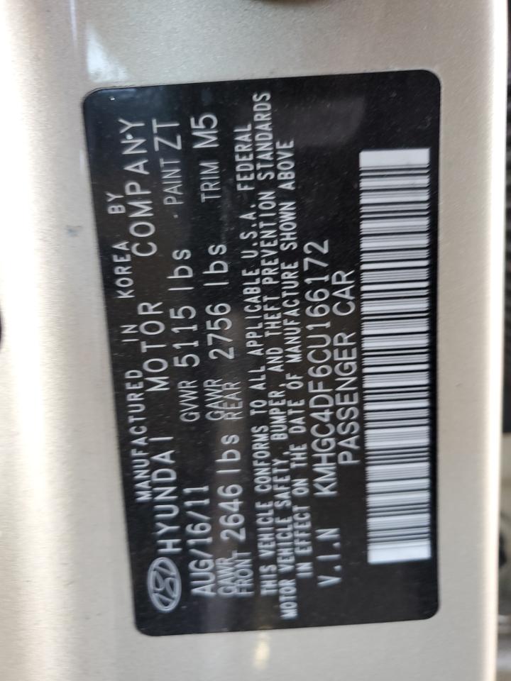 HYUNDAI GENESIS 4.6L