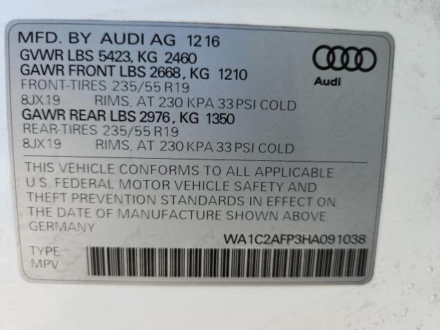 2017 AUDI Q5 PREMIUM #3285973563