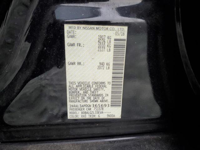 2016 NISSAN ALTIMA 2.5 #3284033818