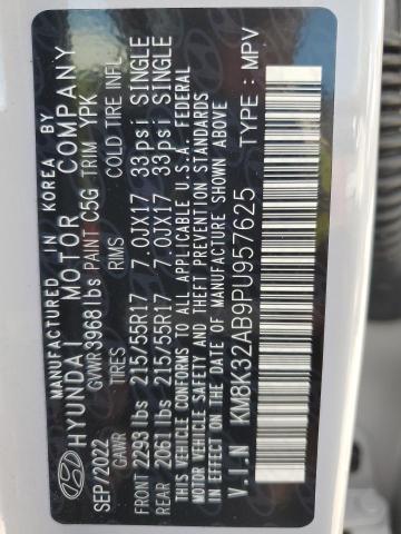 2023 HYUNDAI KONA SEL KM8K32AB9PU957625