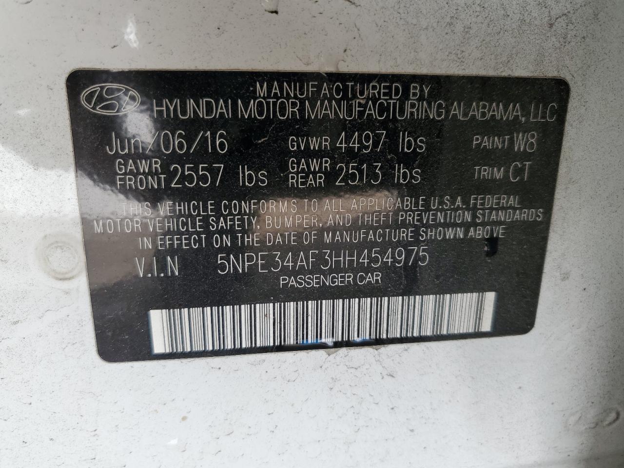 HYUNDAI SONATA SPORT