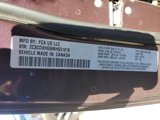 2021 DODGE CHARGER GT #3302819902