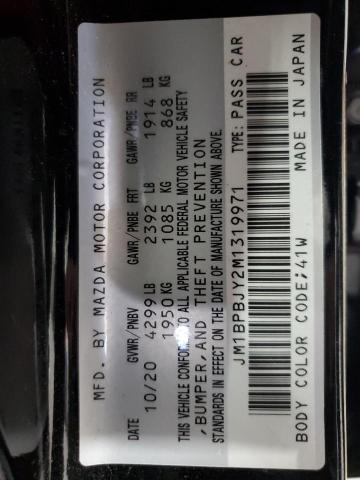 2021 MAZDA 3 - JM1BPBJY2M1319971