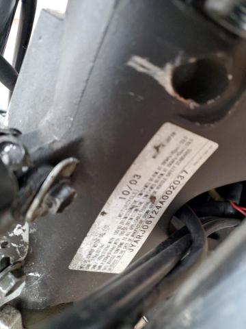 2004 YAMAHA YZFR6 L JYARJ06Y24A002037