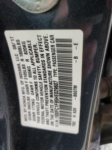 2017 HONDA CIVIC TOUR 19XFC1F95HE029607