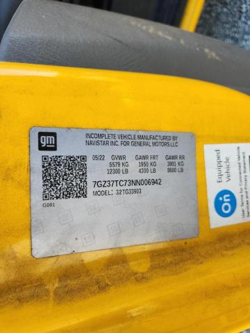 2022 GMC SAVANA CUT #3309408976