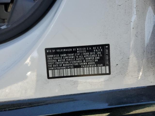 2019 VOLKSWAGEN JETTA S #3284033816