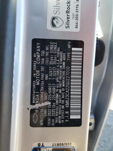 2016 HYUNDAI TUCSON LIM #3270795498