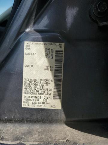 2019 NISSAN ALTIMA S #3291446473