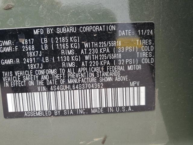 2025 SUBARU CROSSTREK LIMITED #3291156980