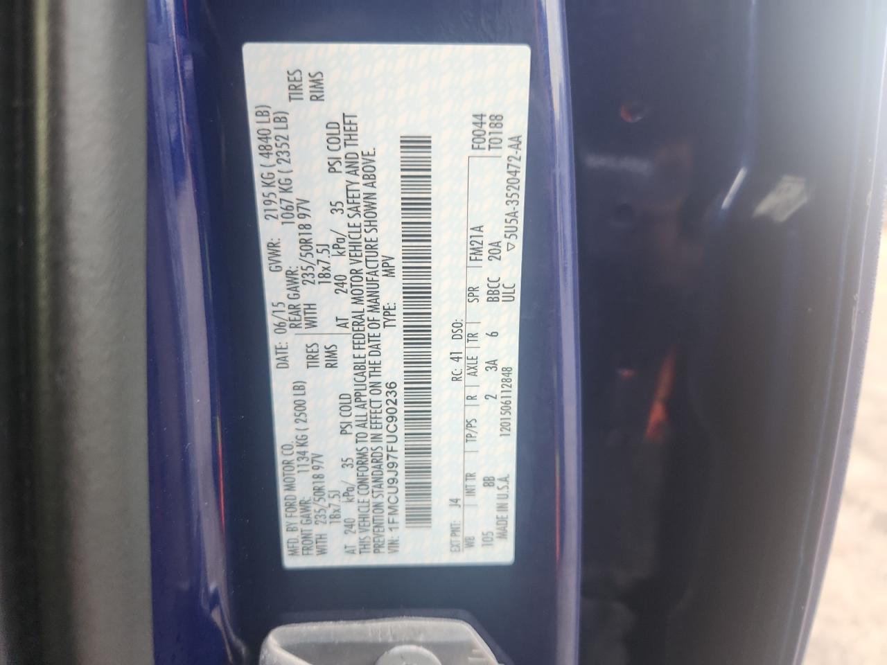 FORD ESCAPE TITANIUM