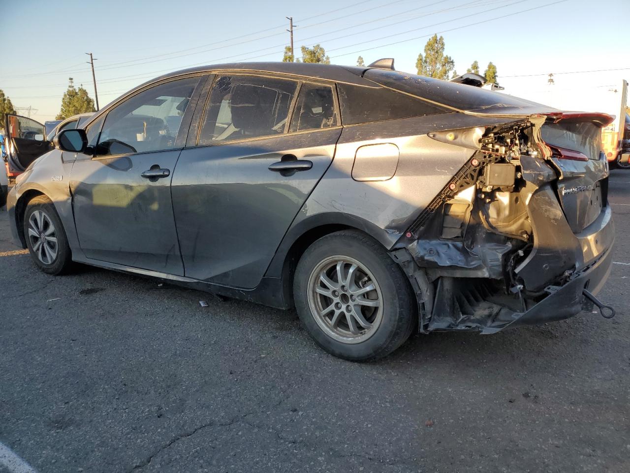 Lot #3308600499 2017 TOYOTA PRIUS PRIM