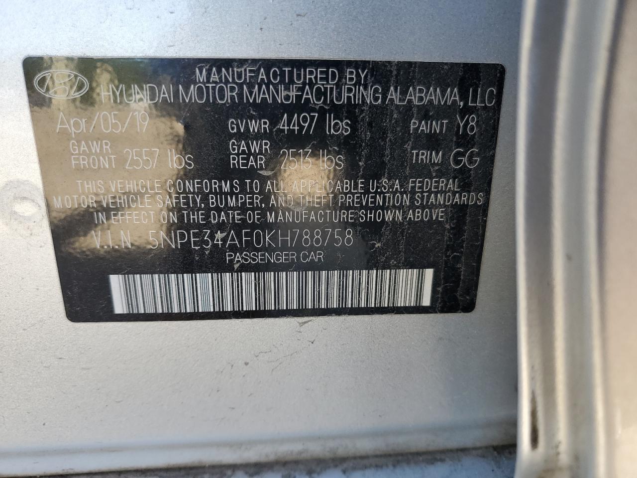 HYUNDAI SONATA LIMITED