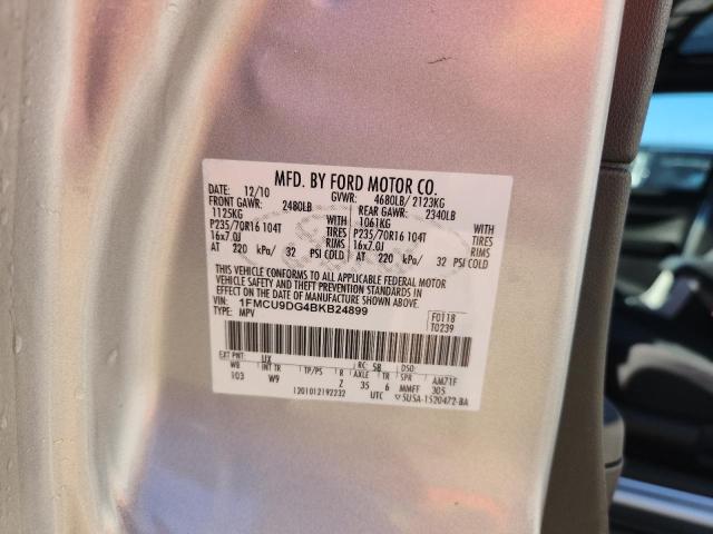 2011 FORD ESCAPE XLT - 1FMCU9DG4BKB24899