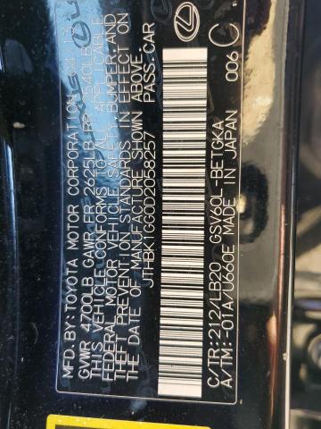 2013 LEXUS ES 350 - JTHBK1GG0D2058257