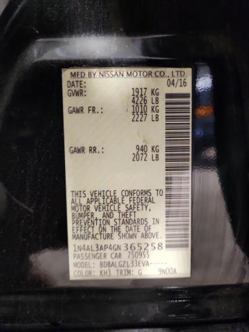 2016 NISSAN ALTIMA 2.5 #3301983440