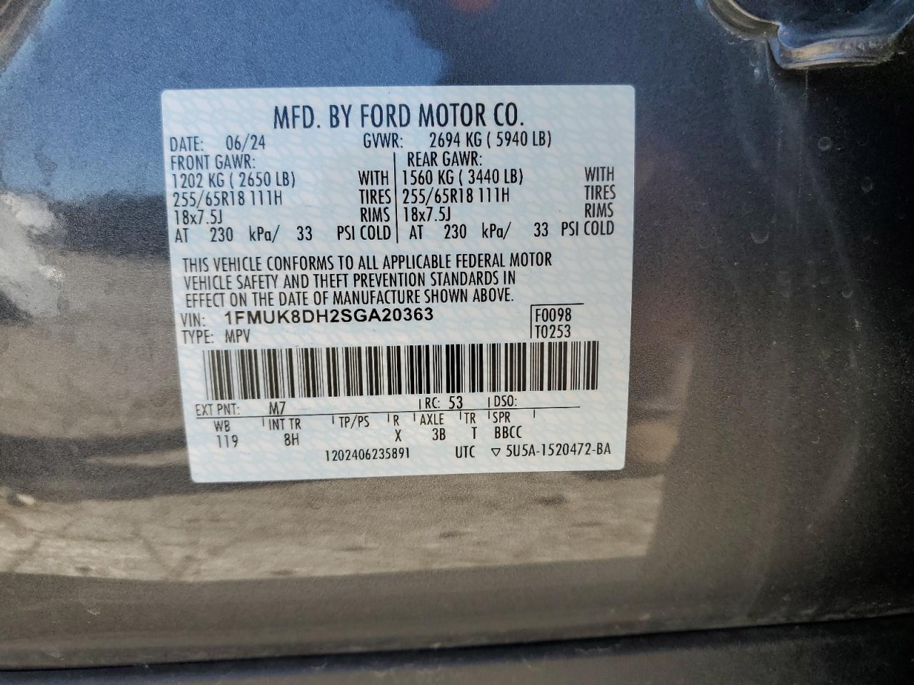 FORD EXPLORER ACTIVE