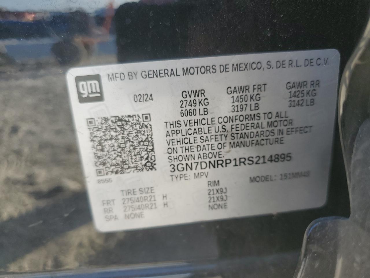 CHEVROLET EQUINOX RS