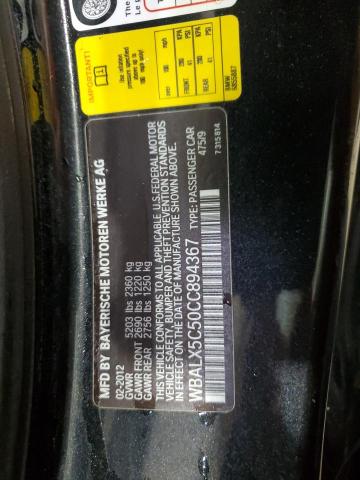 2012 BMW 650 XI #3292381316