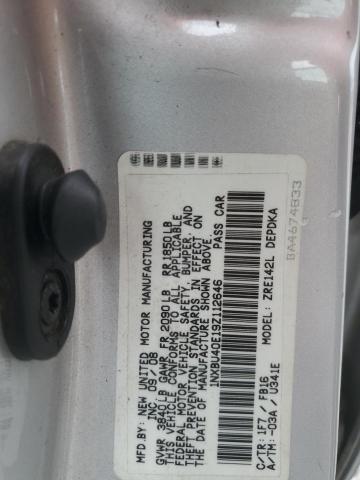 2009 TOYOTA COROLLA BA #3303727433