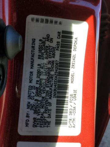 2010 TOYOTA COROLLA BA - 1NXBU4EEXAZ342067