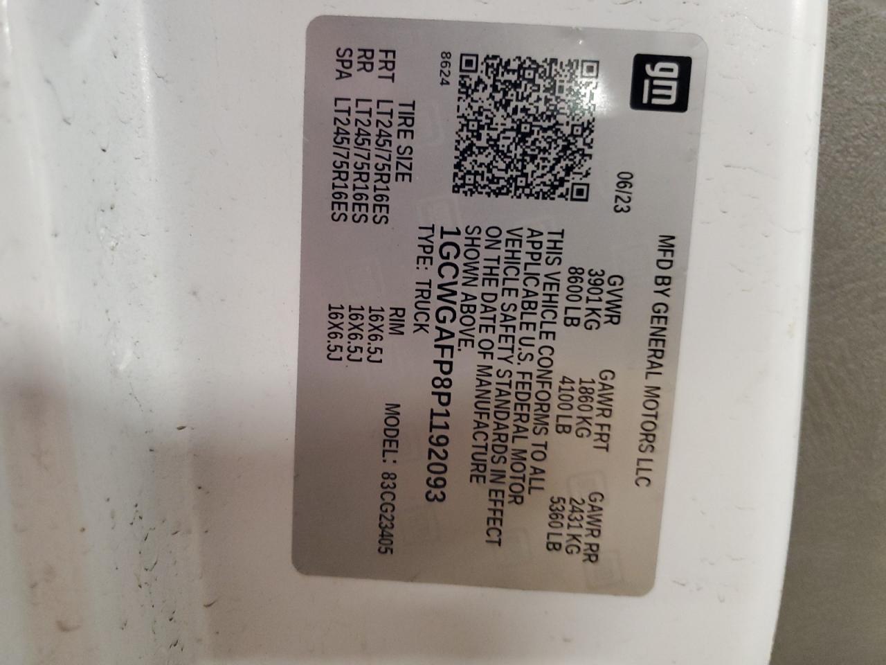 CHEVROLET EXPRESS G2500