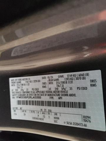 2024 FORD BRONCO OUT 1FMEE8BP2RLA53550