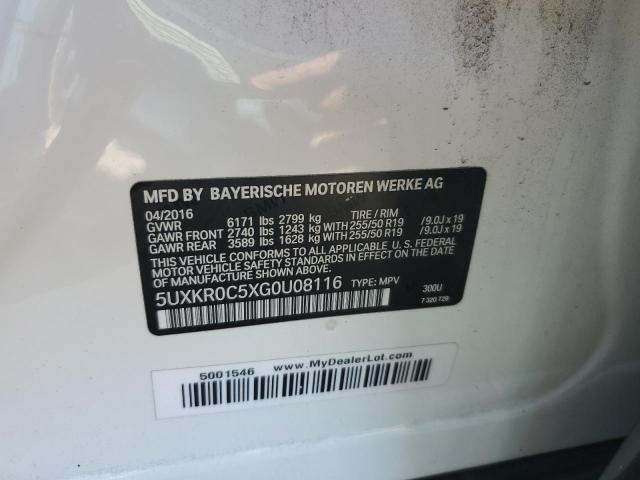 2016 BMW X5 XDRIVE3 #3296407637