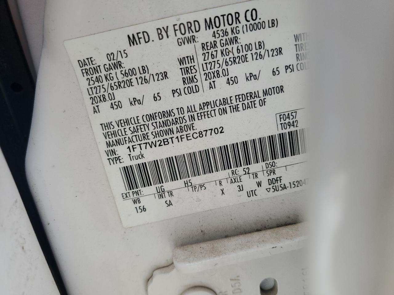 FORD F-250 SUPER DUTY