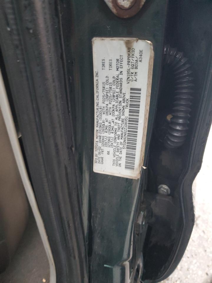 Lot #3292451705 2002 TOYOTA TACOMA DOU