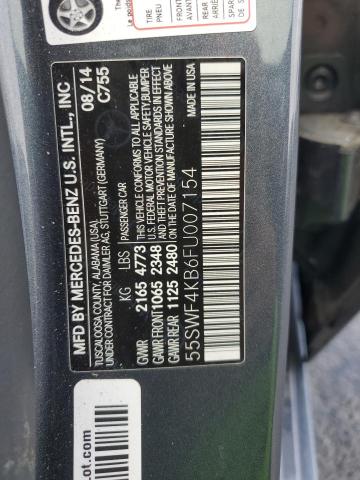 2015 MERCEDES-BENZ C 300 4MATIC 55SWF4KB6FU007154