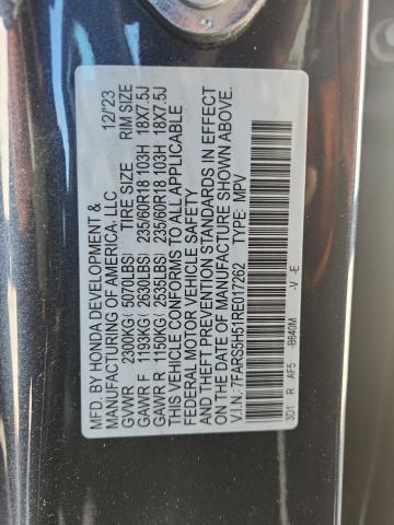 2024 HONDA CR-V SPORT #3291256989