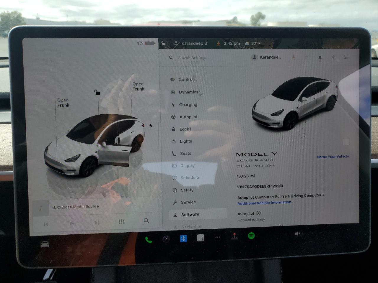 Lot #3302835912 2024 TESLA MODEL Y