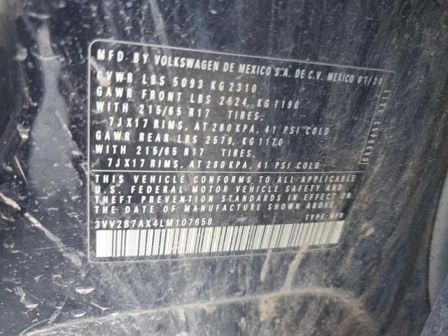 2020 VOLKSWAGEN TIGUAN SE - 3VV2B7AX4LM107658