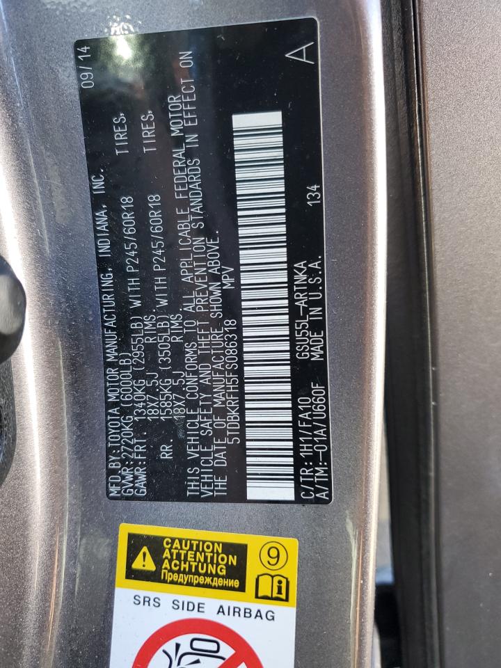 TOYOTA HIGHLANDER LE