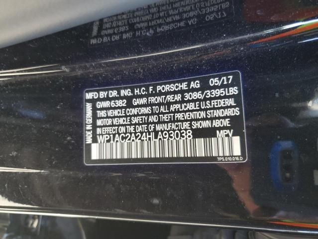 2017 PORSCHE CAYENNE TU #3302948604