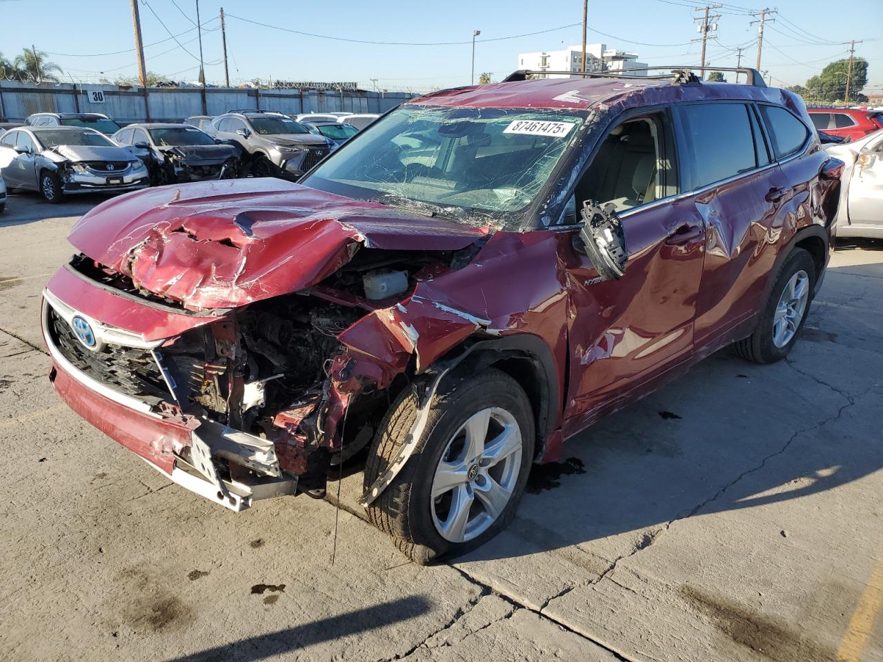 TOYOTA HIGHLANDER HYBRID LE