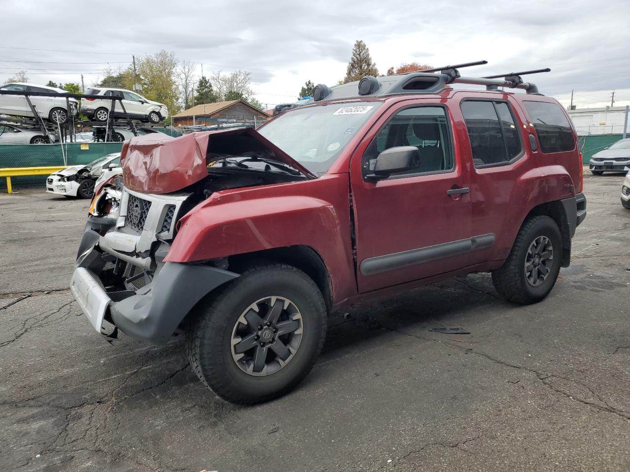 Lot #3296640054 2015 NISSAN XTERRA X