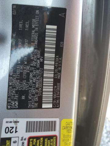 2016 TOYOTA SIENNA XLE #3282604879