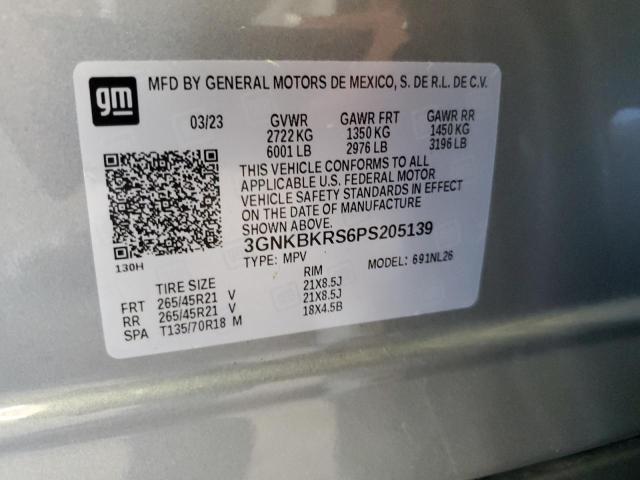 2023 CHEVROLET BLAZER RS #3291236956