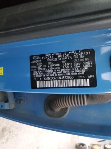 2022 HYUNDAI KONA N LIN - KM8K3CA36NU872950