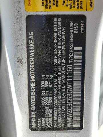 2016 MINI COOPER S C - WMWZC3C53GWT11160