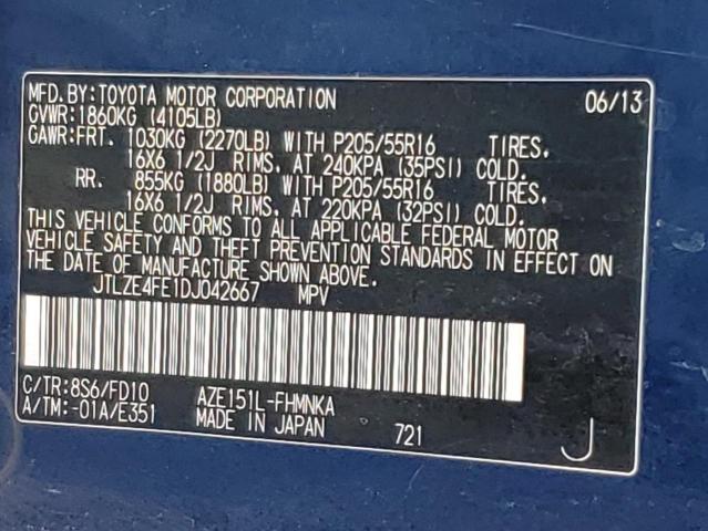 2013 TOYOTA SCION XB #3297181902