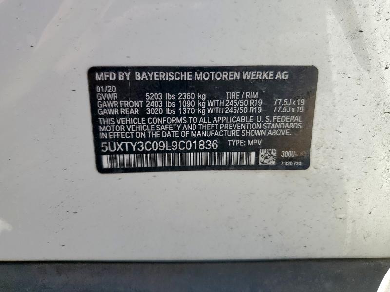 2020 BMW X3 SDRIVE3 #3282484909