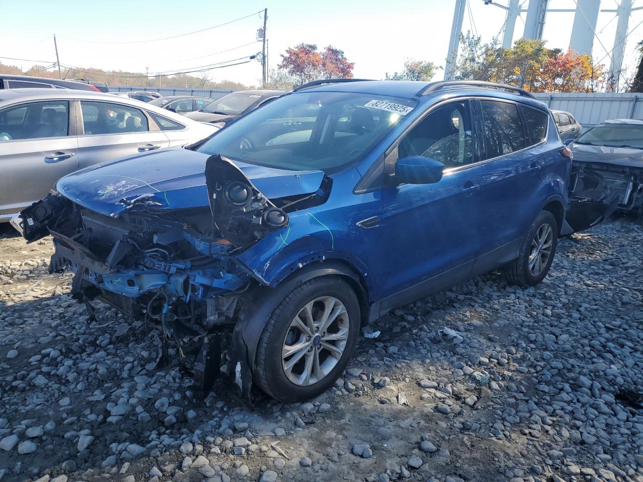 Lot #3301817332 2018 FORD ESCAPE SE