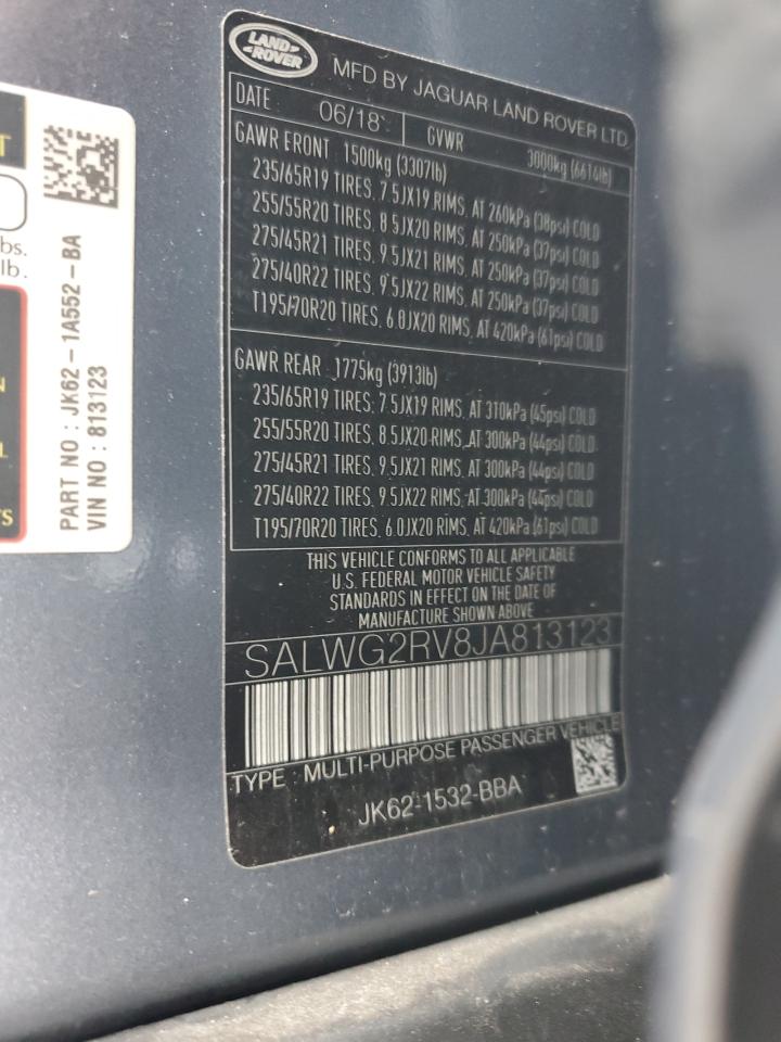 LAND ROVER RANGE ROVER SE