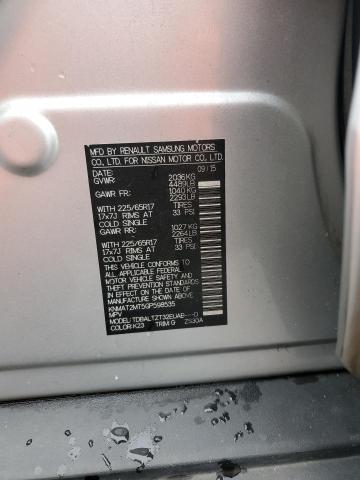 2016 NISSAN ROGUE S - KNMAT2MT5GP598535