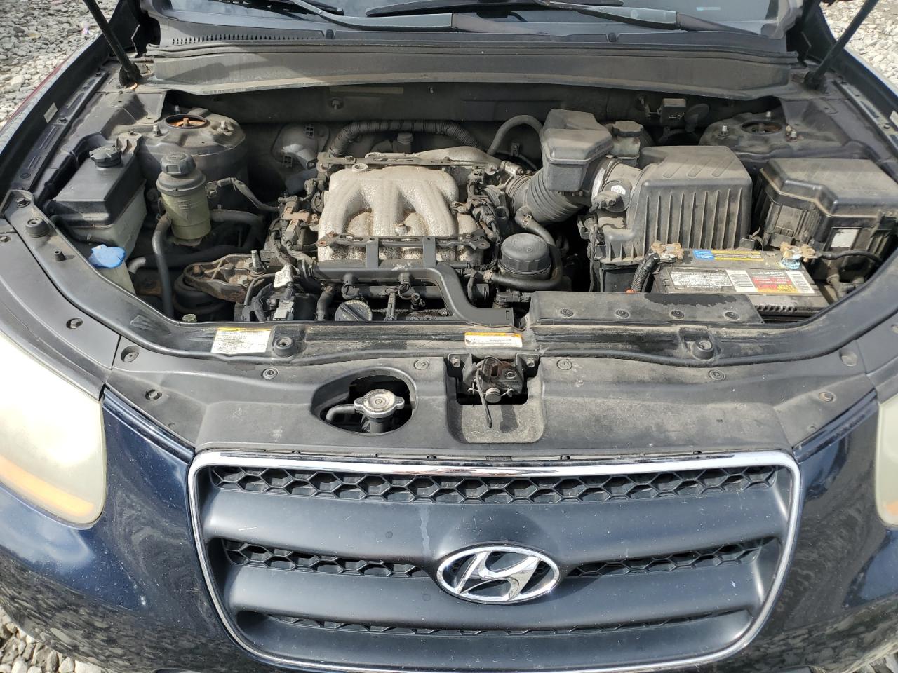 Lot #3278786615 2008 HYUNDAI SANTA FE S